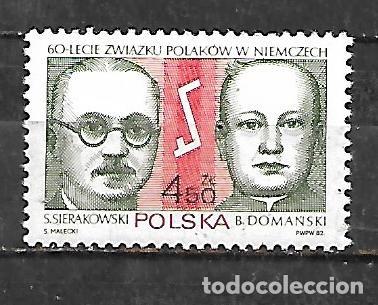 Sellos: 1982: 60 Aniversario de la Uni&oacute;n de Polacos Residentes en Alemania (MNH**)