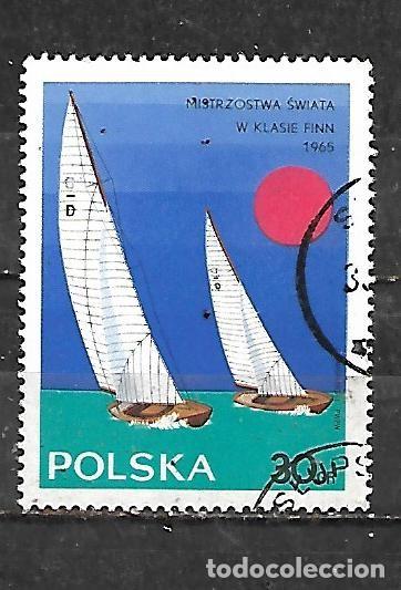 Sellos: 1965: Campeonatos mundiales de vela clase &rdquo;Finn&rdquo;. Gdynia