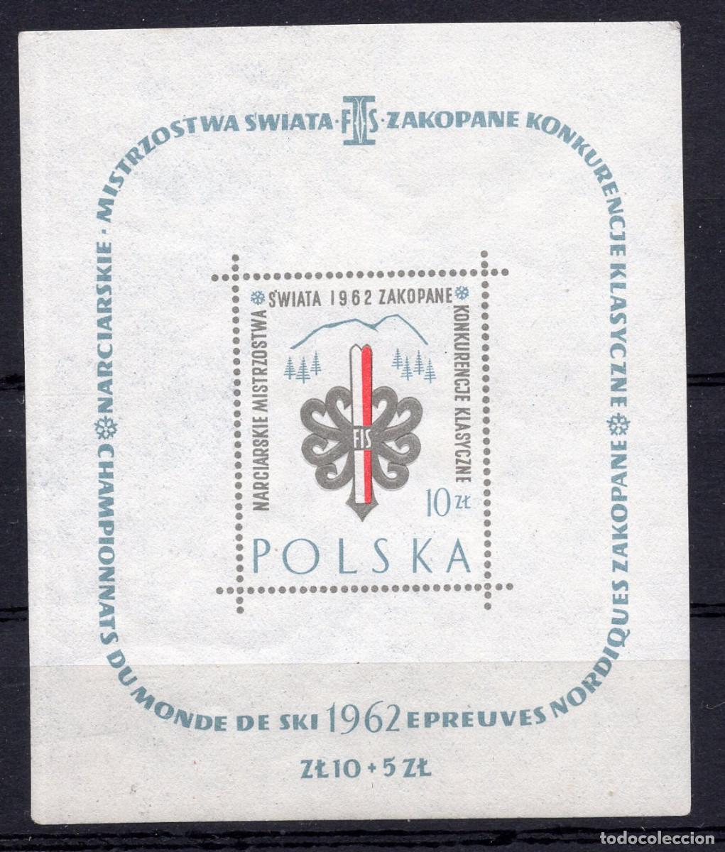 Sellos: POLONIA 1962 STAMP MICHEL PL BL26