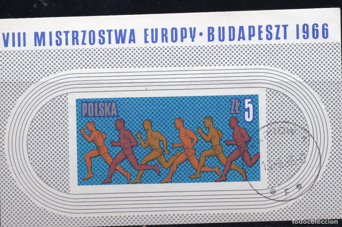 Sellos: POLONIA 1966 STAMP MICHEL PL BL39