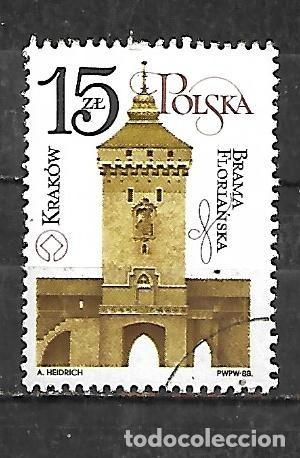 Sellos: 1988: UNESCO. Patrimonio mundial de la humanidad polaco. Cracovia (CTO)