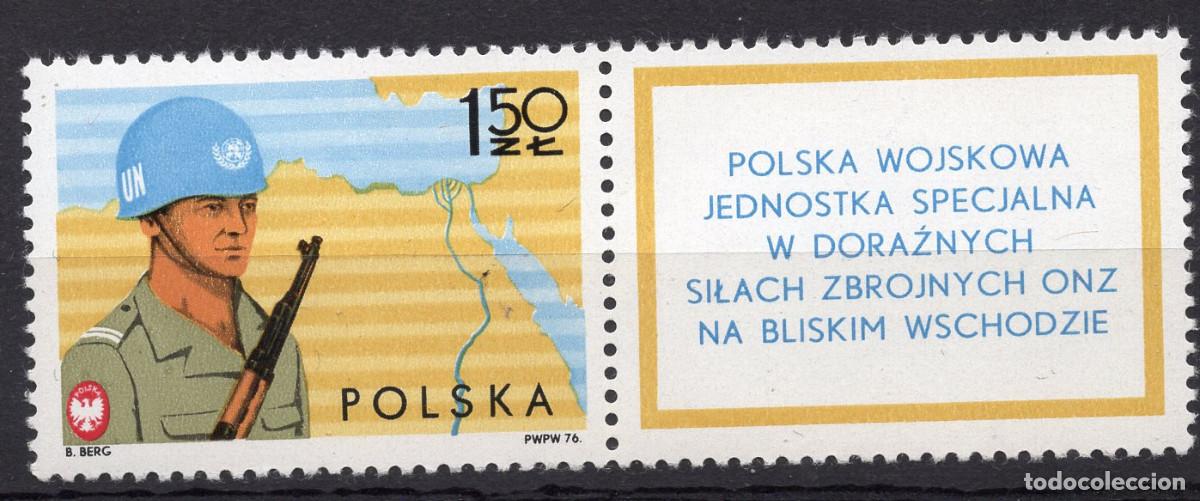 Sellos: POLONIA 1976 STAMP MICHEL PL 2441zf