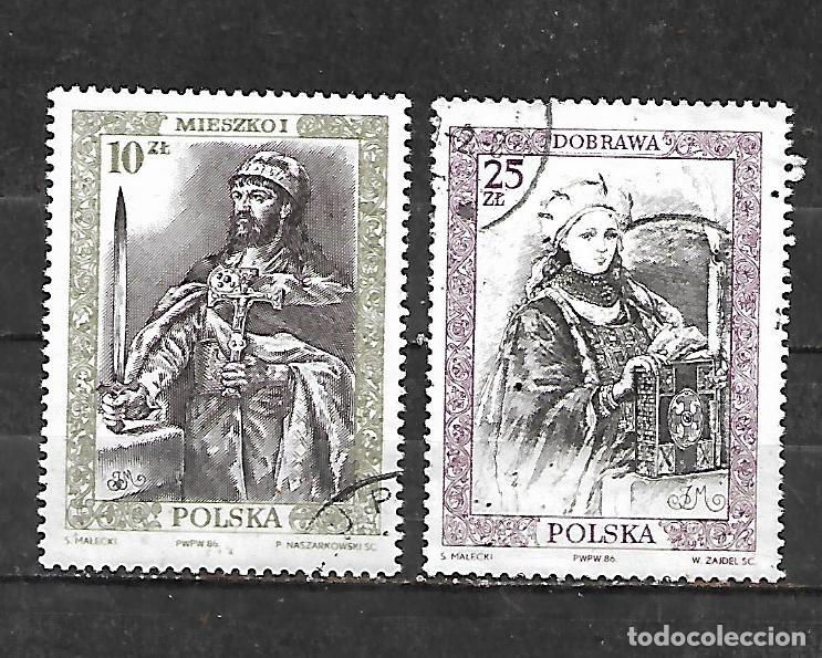 Sellos: 1986: Serie &rdquo;Reyes y pr&iacute;ncipes de Polonia&rdquo;