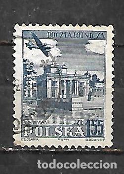 Sellos: 1954: Vistas. A&eacute;reos - Palacio Lazienki. Varsovia (usado)