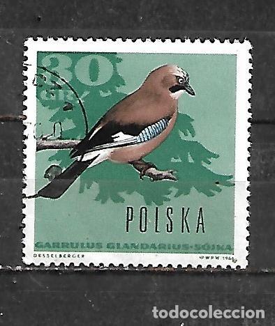 Sellos: 1966: P&aacute;jaros del bosque - Arrendajo euroasi&aacute;tico​ (CTO)