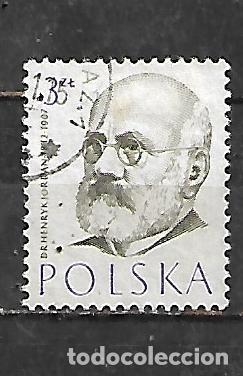 Sellos: 1957: M&eacute;dicos polacos - Henryk Jordan (usado)