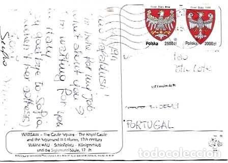 Sellos: Polonia y FDC Marcofilia, Plaza del Castillo con la columna de Segismundo III, Lisboa 2005 (99979)