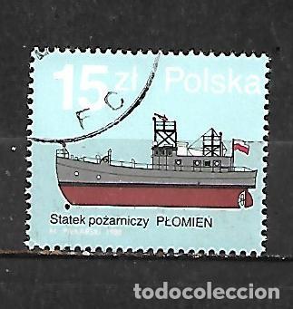 Sellos: 1988: Barcos de lucha contra los incendios - Plomien (CTO)