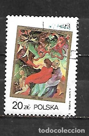 Sellos: 1985: Centenario del nacimiento de Stanislaw Ignacy Witkiewicz, 1885 - 1939 (CTO)