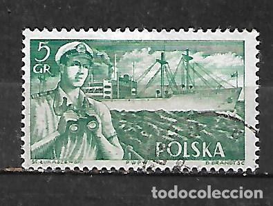 Sellos: 1956: Marina mercante - S.S. Kilinski (usado)
