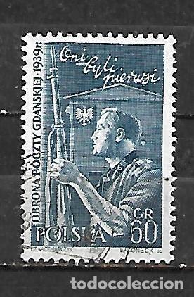 Sellos: 1958: XIX Aniversario de la defensa de la oficina de correos de Gdansk (usado)