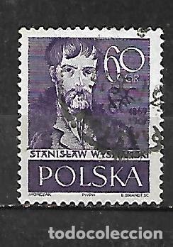 Sellos: 1958: Personajes - Stanislaw Wyspianski, 1869-1907. Pintor (usado)