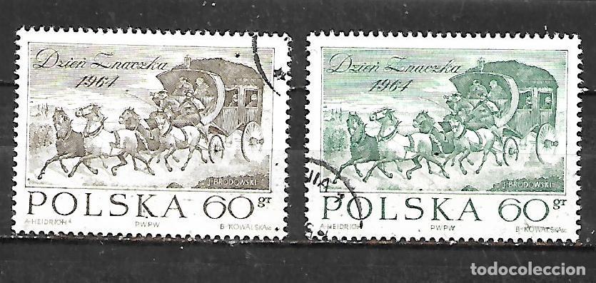 Sellos: 1964: Serie &rdquo;D&iacute;a del sello. &rdquo;Diligencia postal&rdquo;, J. Brodowski&rdquo; (CTO)