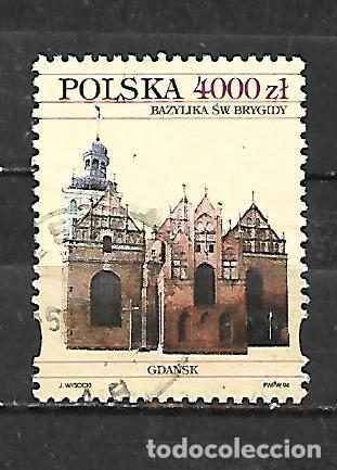 Sellos: 1994: Basilica de Swieta Brygida de Gdansk (usado)