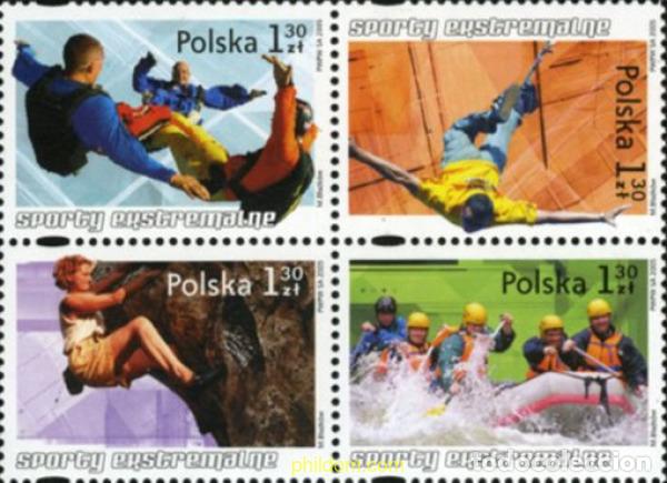 Sellos: 180842 MNH POLONIA 2005 DEPORTES EXTREMOS