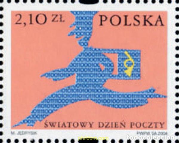Sellos: 169826 MNH POLONIA 2004 DIA MUNDIAL DE CORREOS