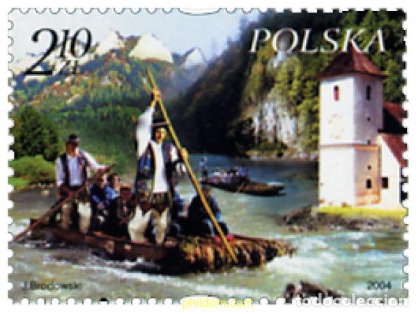 Sellos: 157882 MNH POLONIA 2004 RIO DUNAJEC