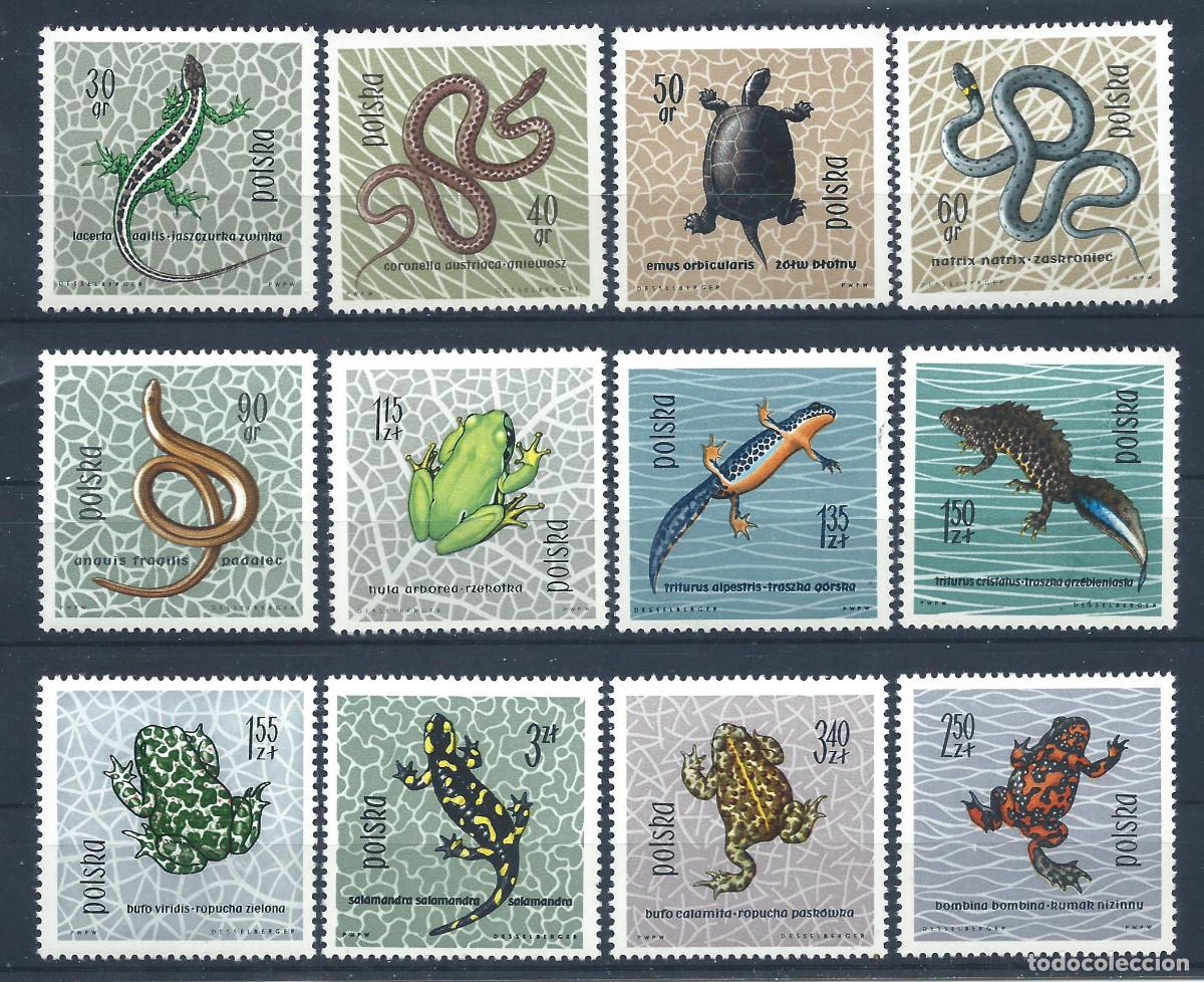 Sellos: Pologne N&deg;1259/70** (MNH) 1963 - Faune &rdquo;Animaux&rdquo;