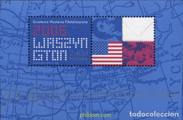 Sellos: 199470 MNH POLONIA 2006 WASHINGTON 2006. EXPOSICION FILATELICA INTERNACIONAL