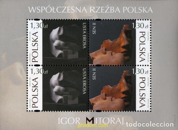 Sellos: 781603 MNH POLONIA 2006 ESCULTURAS POLACAS CONTEMPORANEAS