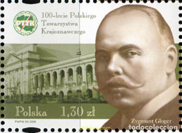 Sellos: 195455 MNH POLONIA 2006 100 ANIVERSARIO DE LA SOCIEDAD TURISTICA