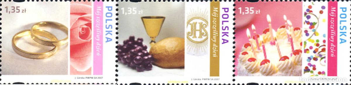 Briefmarken: 240475 MNH POLONIA 2007 SAN VALENTIN