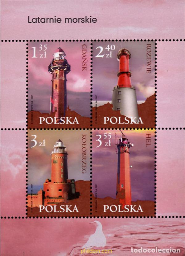 Sellos: 240476 MNH POLONIA 2007 FAROS