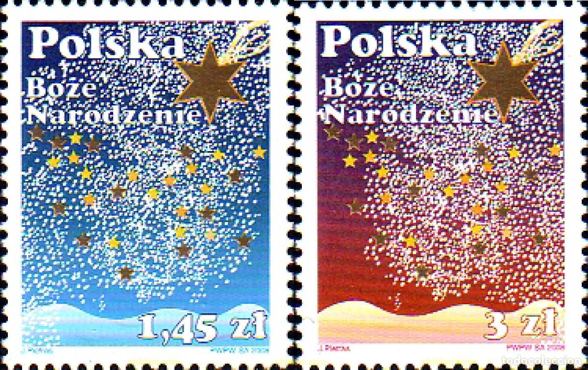 Sellos: 240439 MNH POLONIA 2008 NAVIDAD