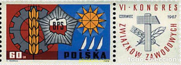 Sellos: 61628 MNH POLONIA 1967 VELA