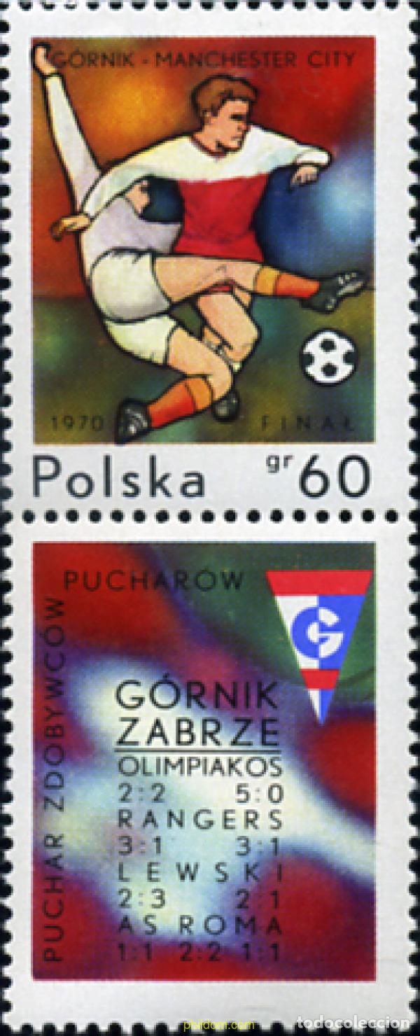 Sellos: 353331 MNH POLONIA 1970 COPA DE EUROPA DE FUTBOL