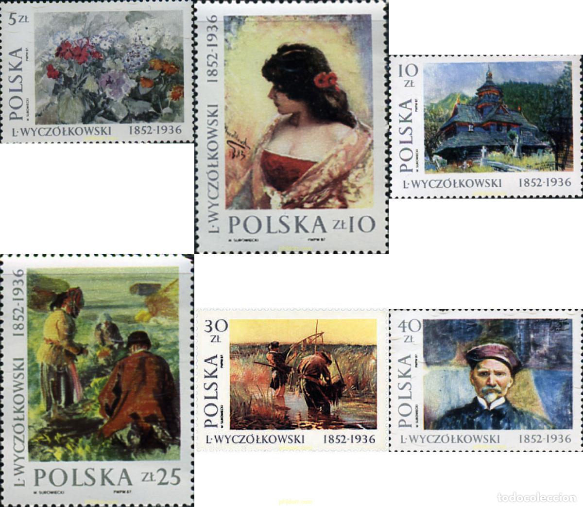 Sellos: 61723 MNH POLONIA 1987 PINTURA