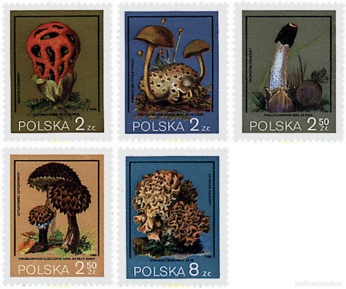 Francobolli: 209854 MNH POLONIA 1980 SETAS