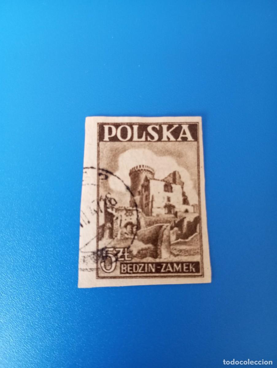 Stamps: POLONIA, 1946, CASTILLO DE BEDZIM ZAMER, YT 478