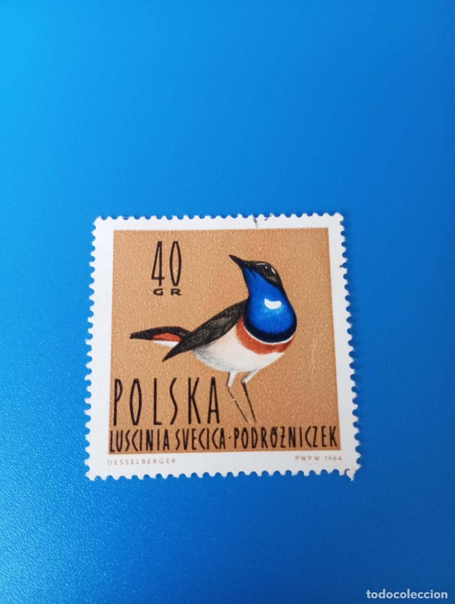 Sellos: POLONIA, 1964, AVES, YT 1348