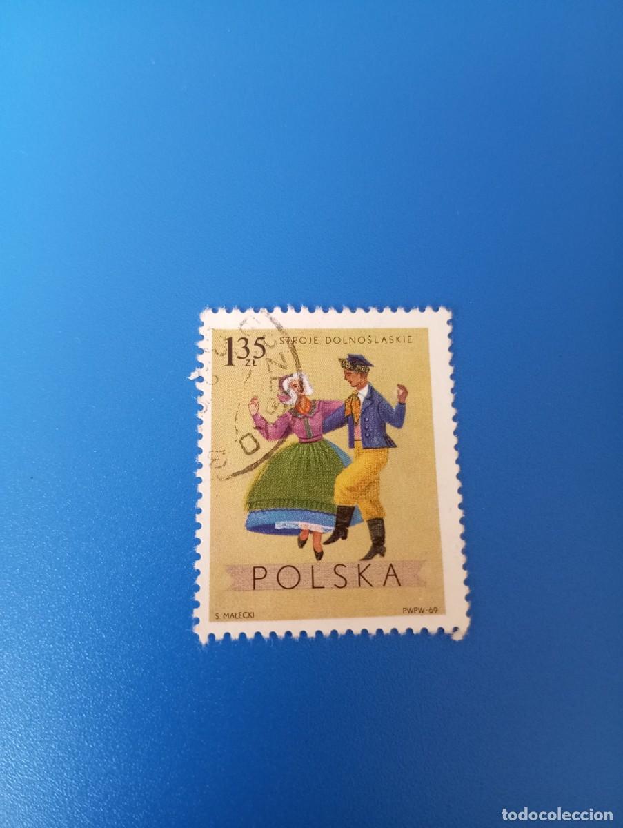 Sellos: POLONIA, 1969, BAILES REGIONALES, YT 1804
