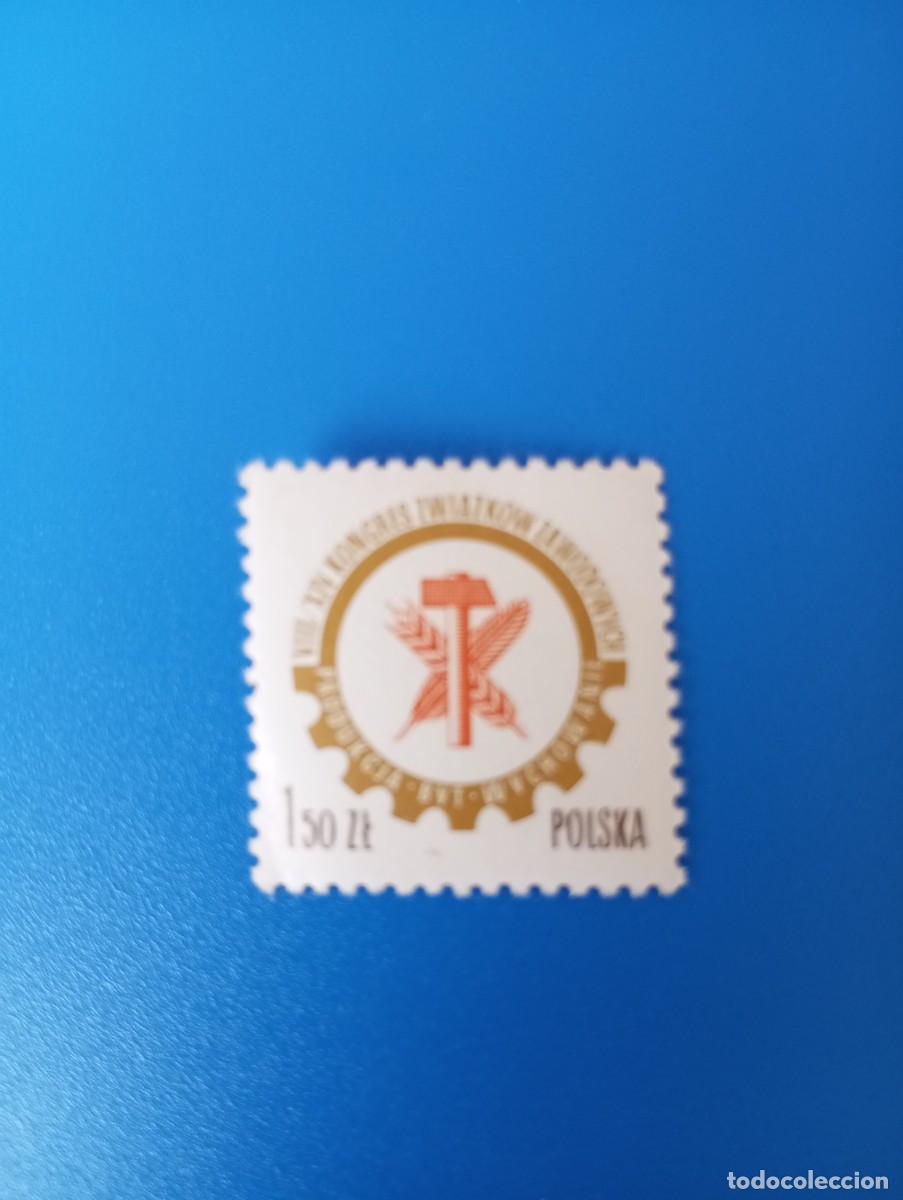 Sellos: POLONIA, 1976, 8 CONGRESO DE SINDICATOS YT 2304