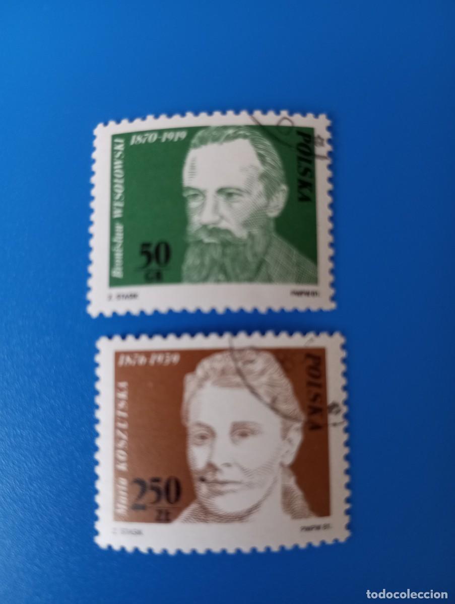 Sellos: POLONIA, 1981, LIDERES DEL MOVIMIENTO OBRERO, YT 2588,2590