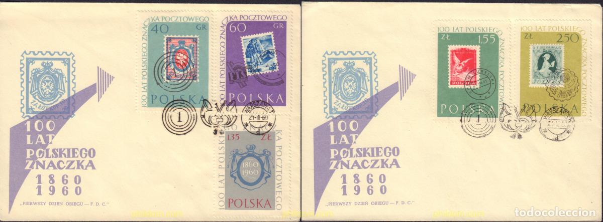 Sellos: 399448 MNH POLONIA 1960 CENTENARIO DEL SELLO