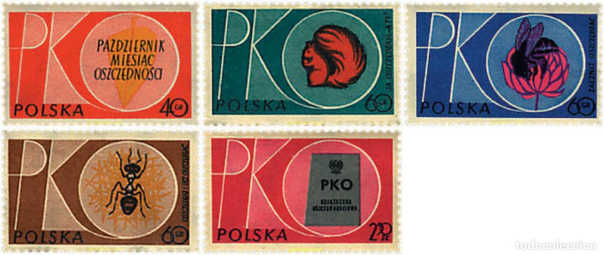 Sellos: 61581 MNH POLONIA 1961 MES DEL AHORRO.