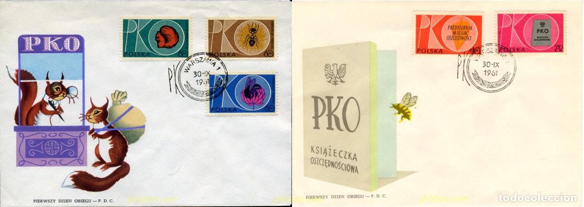 Sellos: 286052 USED POLONIA 1961 MES DEL AHORRO.