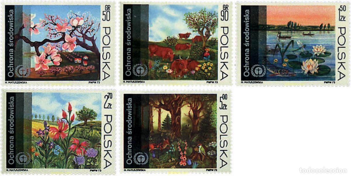 Sellos: 338075 MNH POLONIA 1973 PROTECCION DE LA NATURALEZA