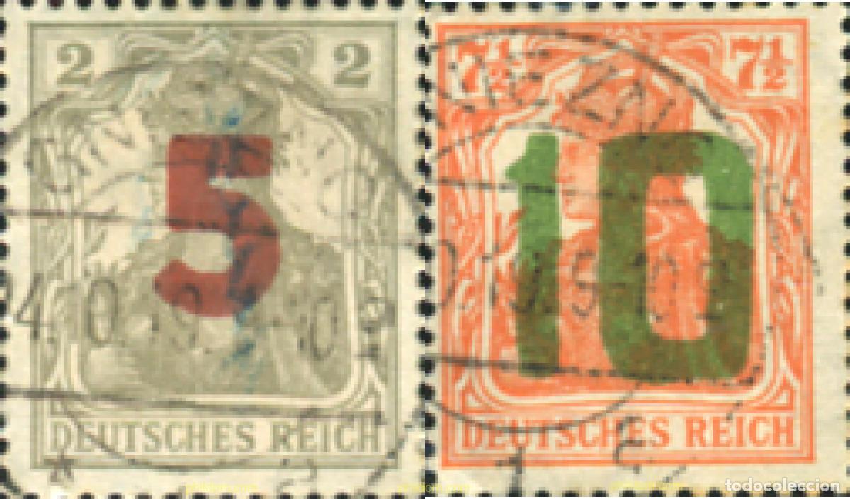 Sellos: 789483 USED POLONIA 1919 SELLO DE ALEMANIA CON NUEVO VALOR PARA POLONIA