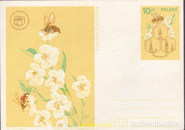 Sellos: 640009 MNH POLONIA 1987 CONGRESO INTERNACIONAL DE APICULTURA EN VARSOVIA