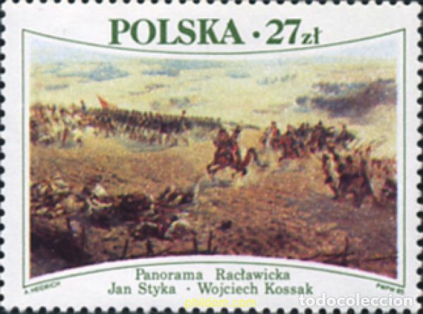Sellos: 30465 MNH POLONIA 1985 BATALLA DE RACLAWICE.