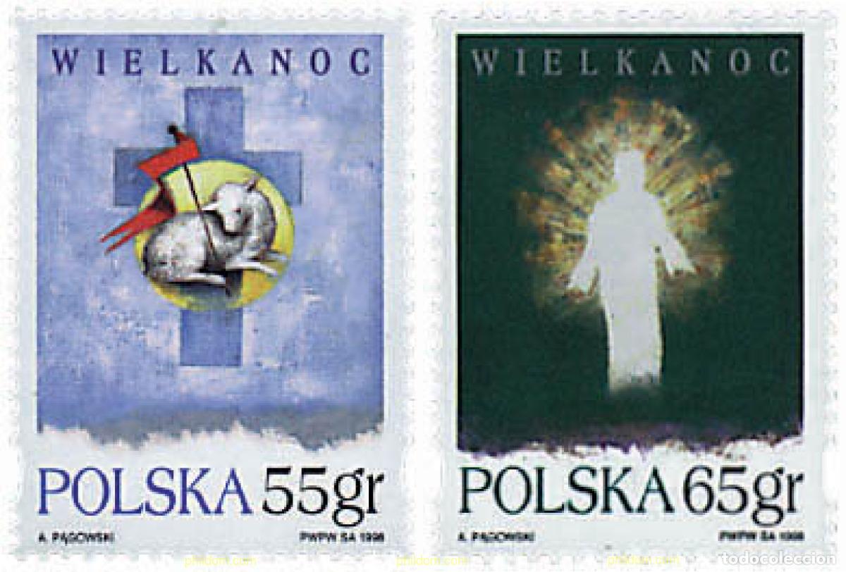 Sellos: 35659 MNH POLONIA 1998 DIA DE PASCUA