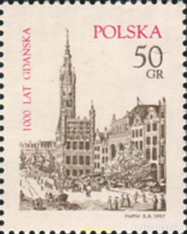 Sellos: 30820 MNH POLONIA 1997 MILENARIO DE LA CIUDAD DE GDANSK
