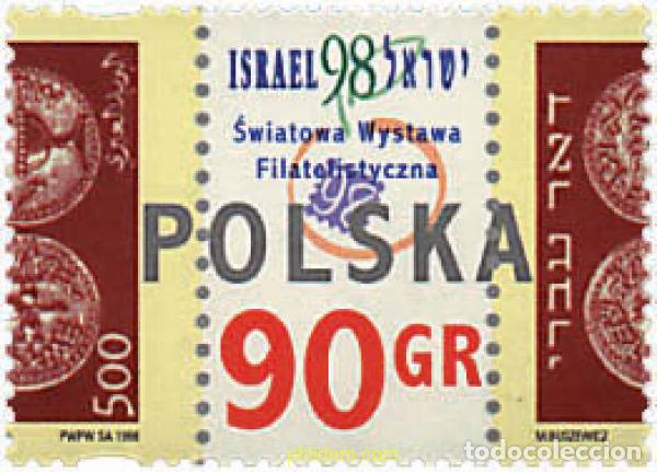 Sellos: 38596 MNH POLONIA 1998 ISRAEL 98. EXPOSICION FILATELICA INTERNACIONAL