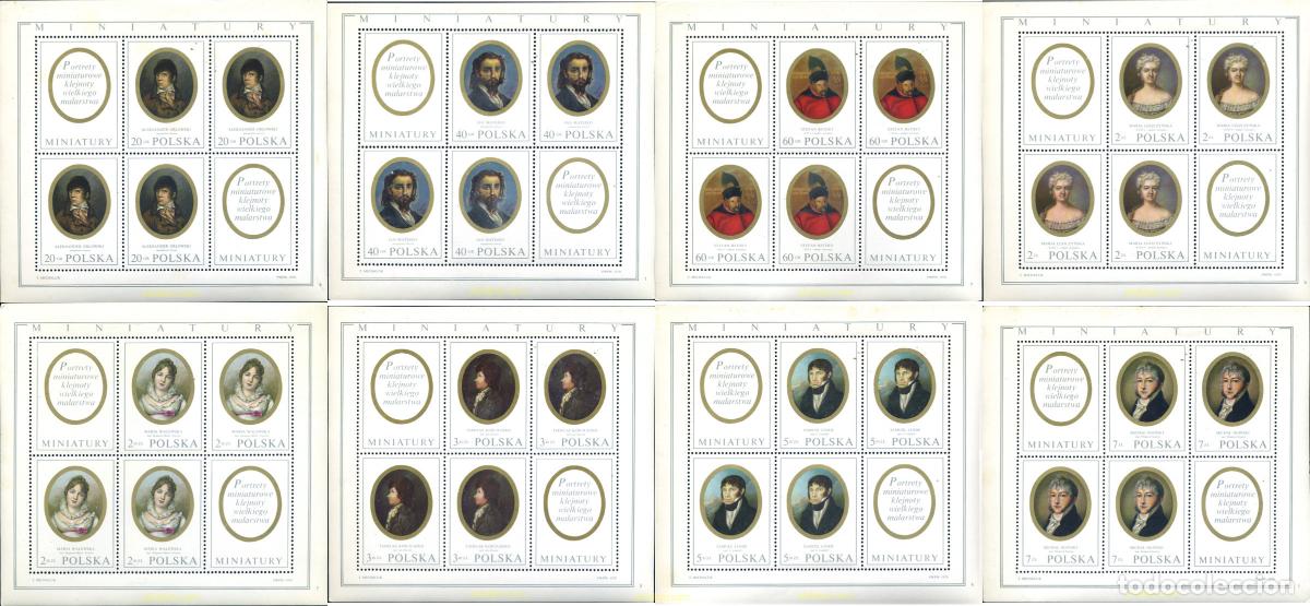 Sellos: 170006 MNH POLONIA 1970 RETRATOS DE PERSONAJES