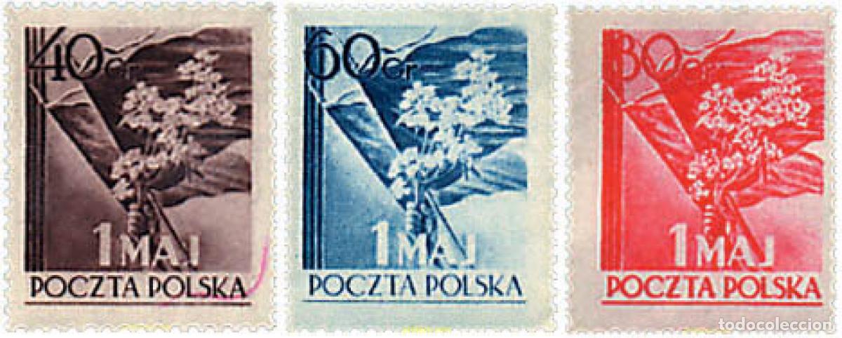 Sellos: 266867 HINGED POLONIA 1954 COMMEMORACION DEL 1 DE MAYO