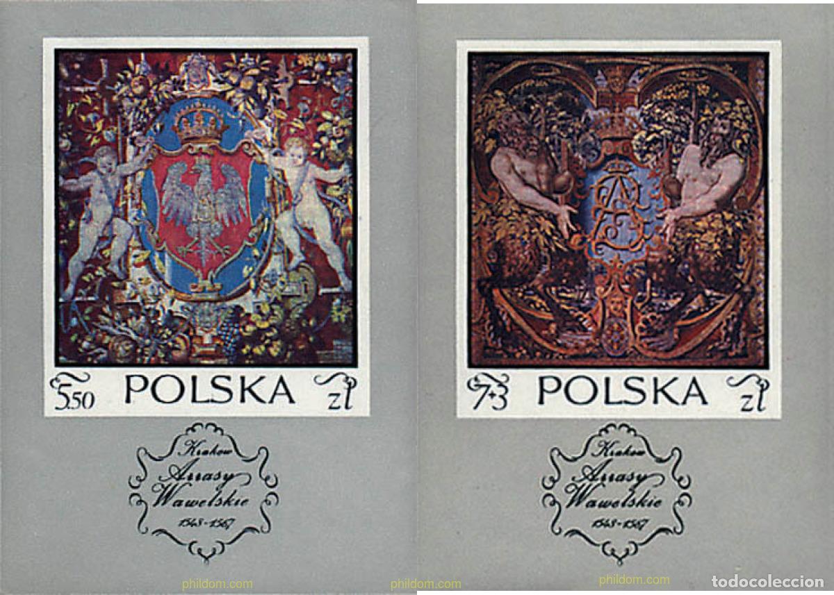 Sellos: 61643 MNH POLONIA 1970 TAPICERIAS DEL CASTILLO DE WAWEL